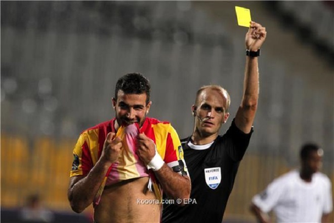 رسمي : الإتحاد العربي يلغى البطاقة الحمراء لهيثم الجويني